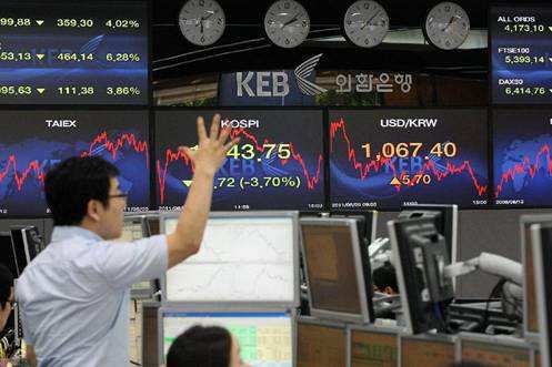 全球股市震荡，日股跌近4%，韩股初现跌势